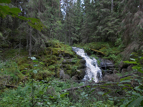 vesiputos Rautalahdenniemellä